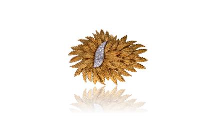 Spilla in oro con diamanti - Speciale Gioielli
