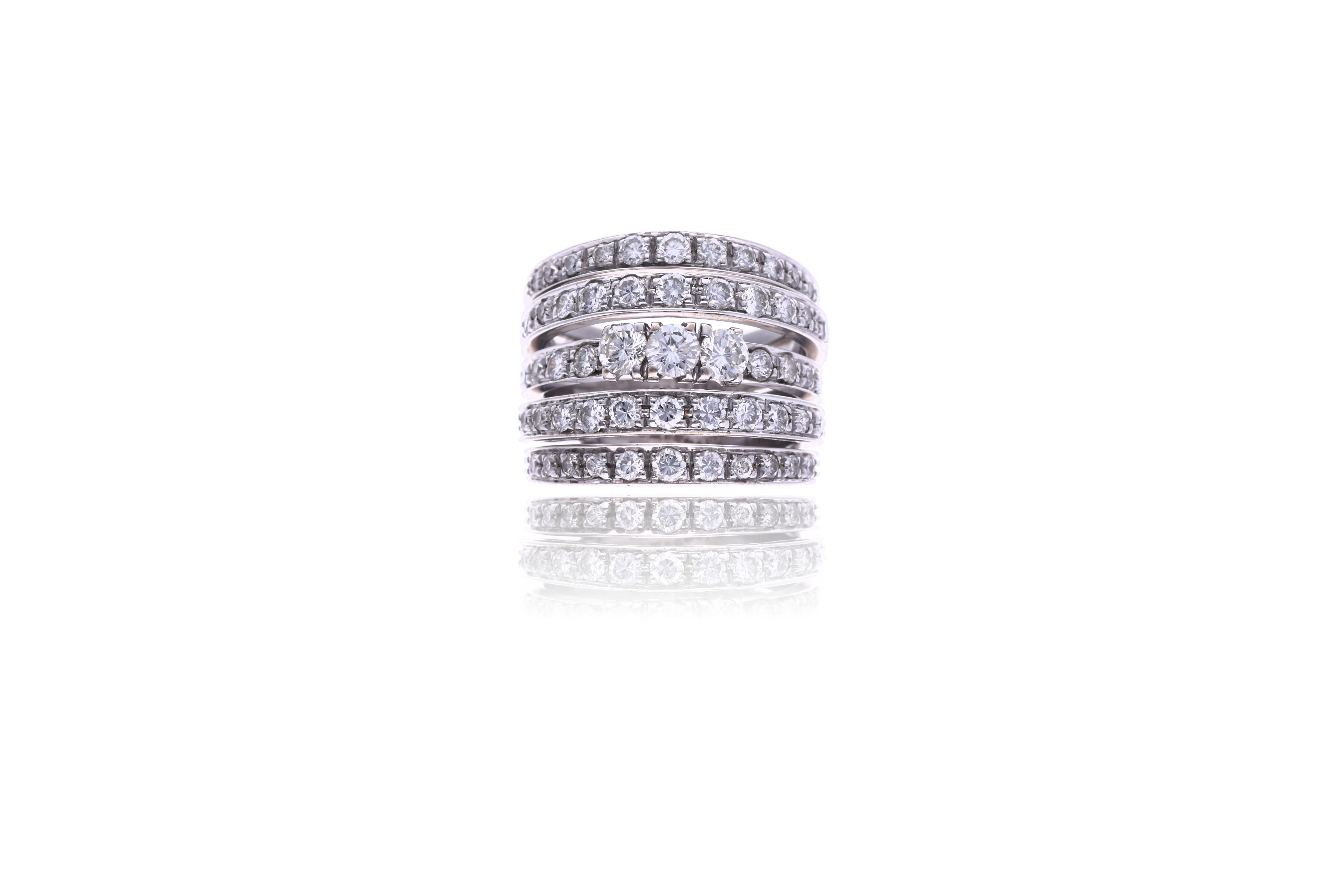 Anello con diamanti - Asta di San Valentino