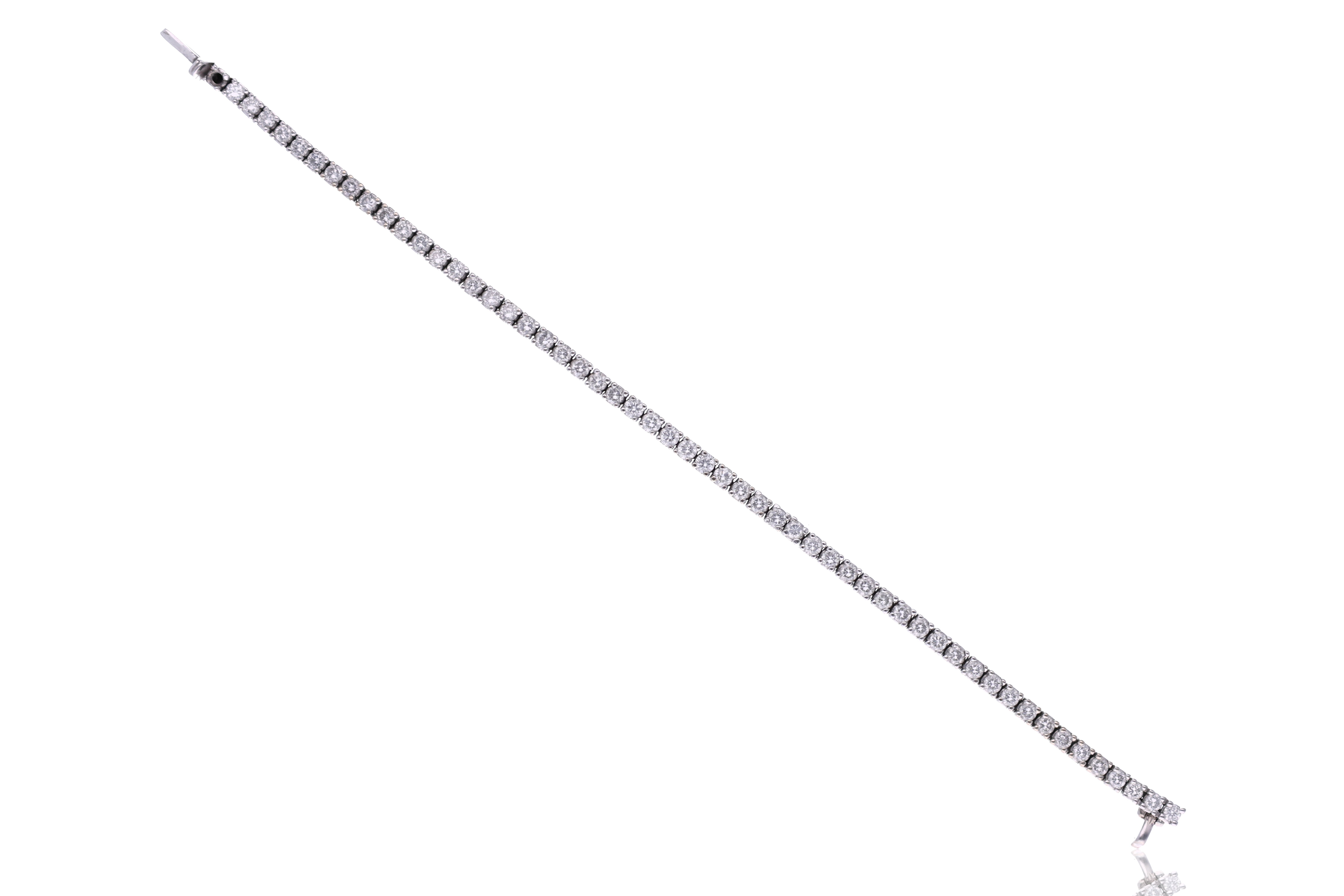 Bracciale tennis con diamanti - Asta di San Valentino
