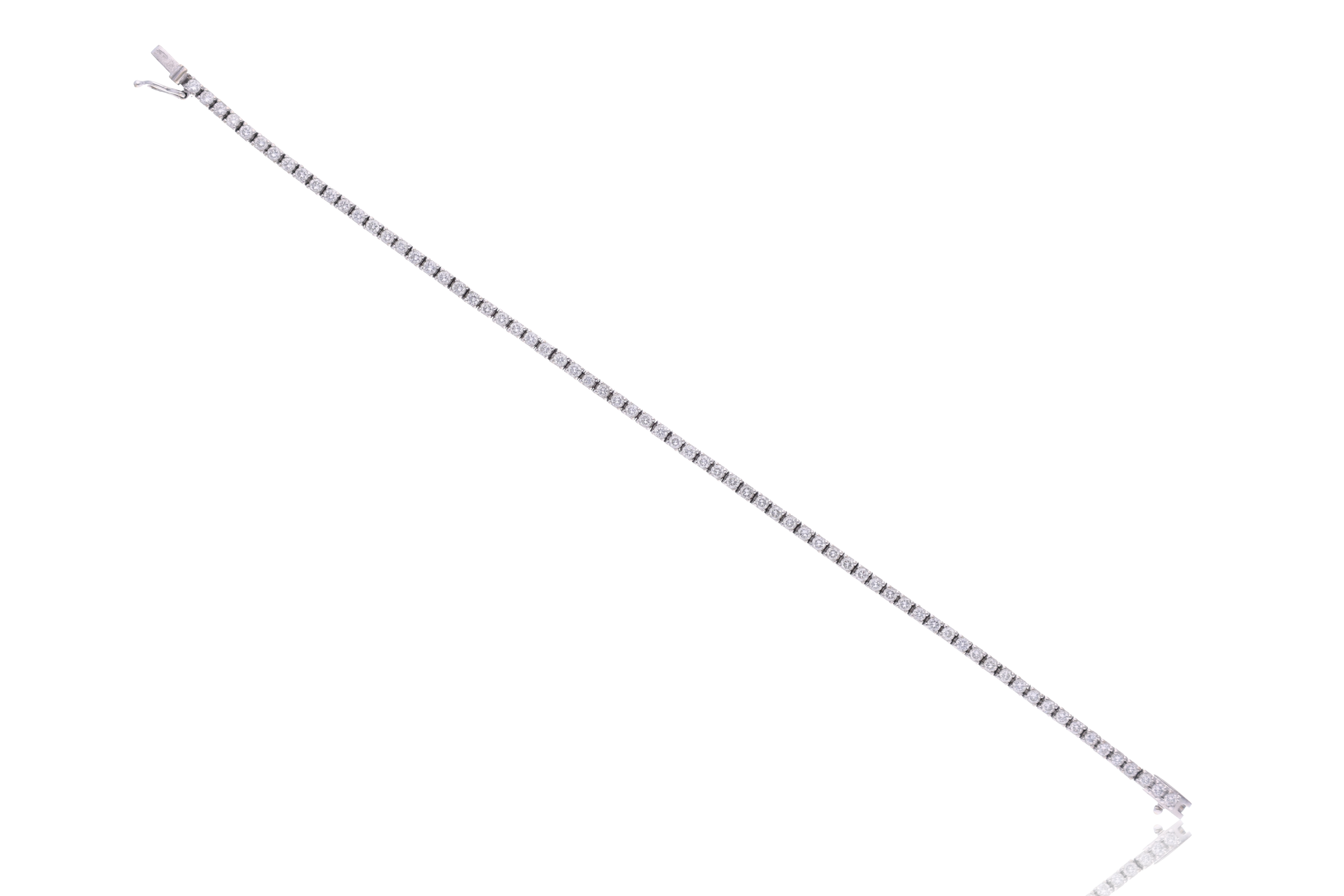 Bracciale tennis con diamanti - Asta di San Valentino