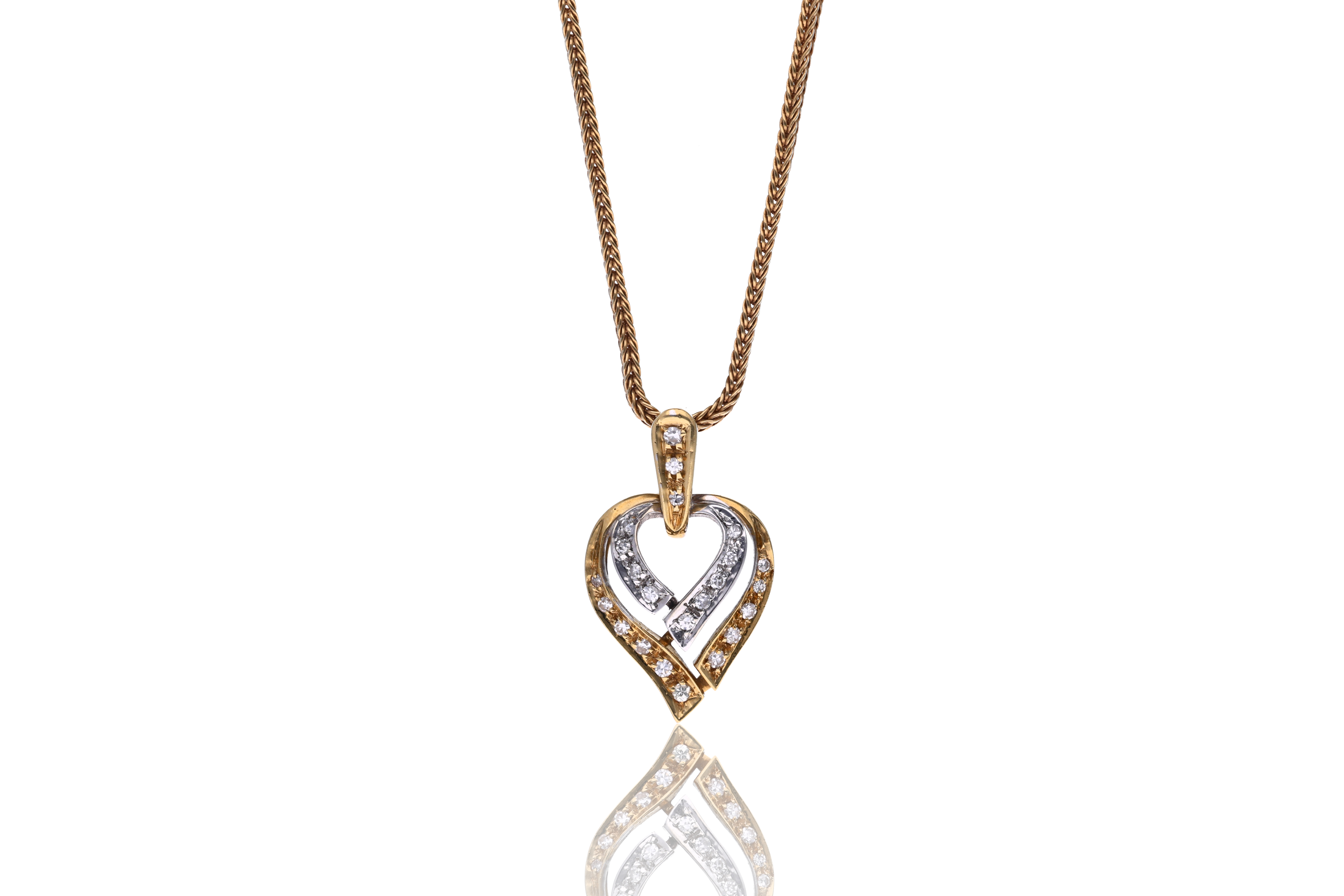 Collana con diamante - Asta di San Valentino