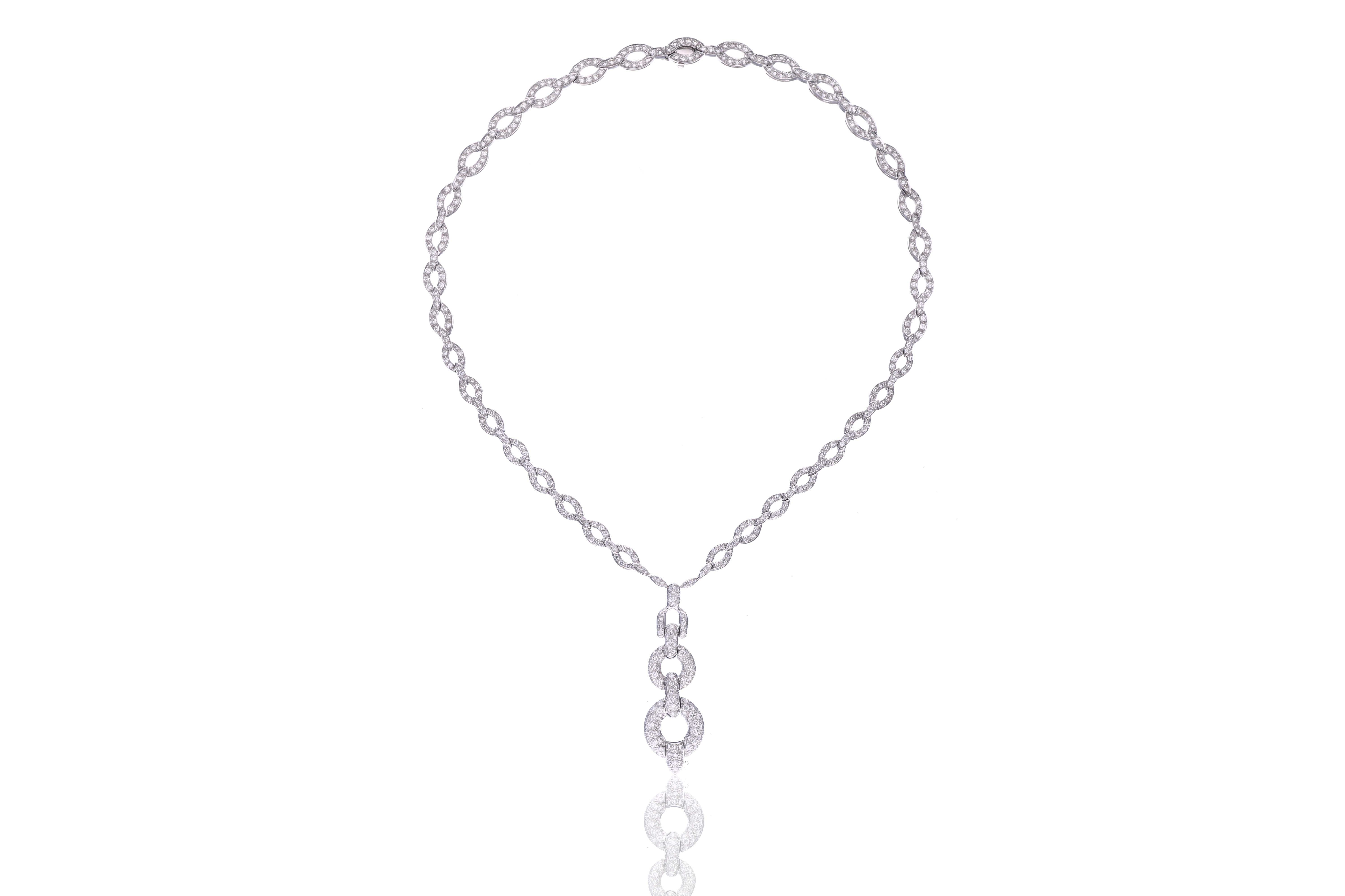 Collana con diamanti - Asta di San Valentino