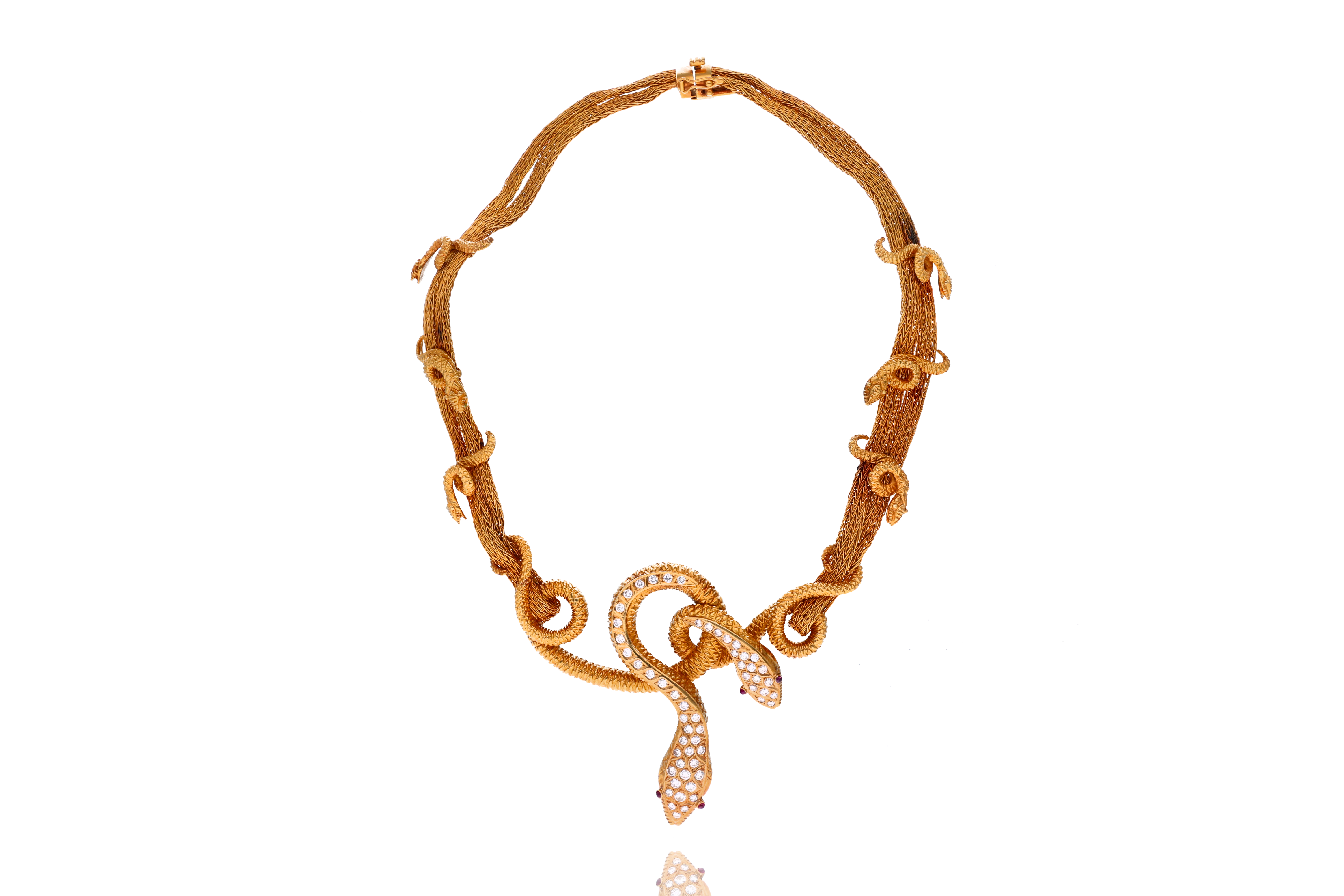Collana con diamanti - Asta di San Valentino