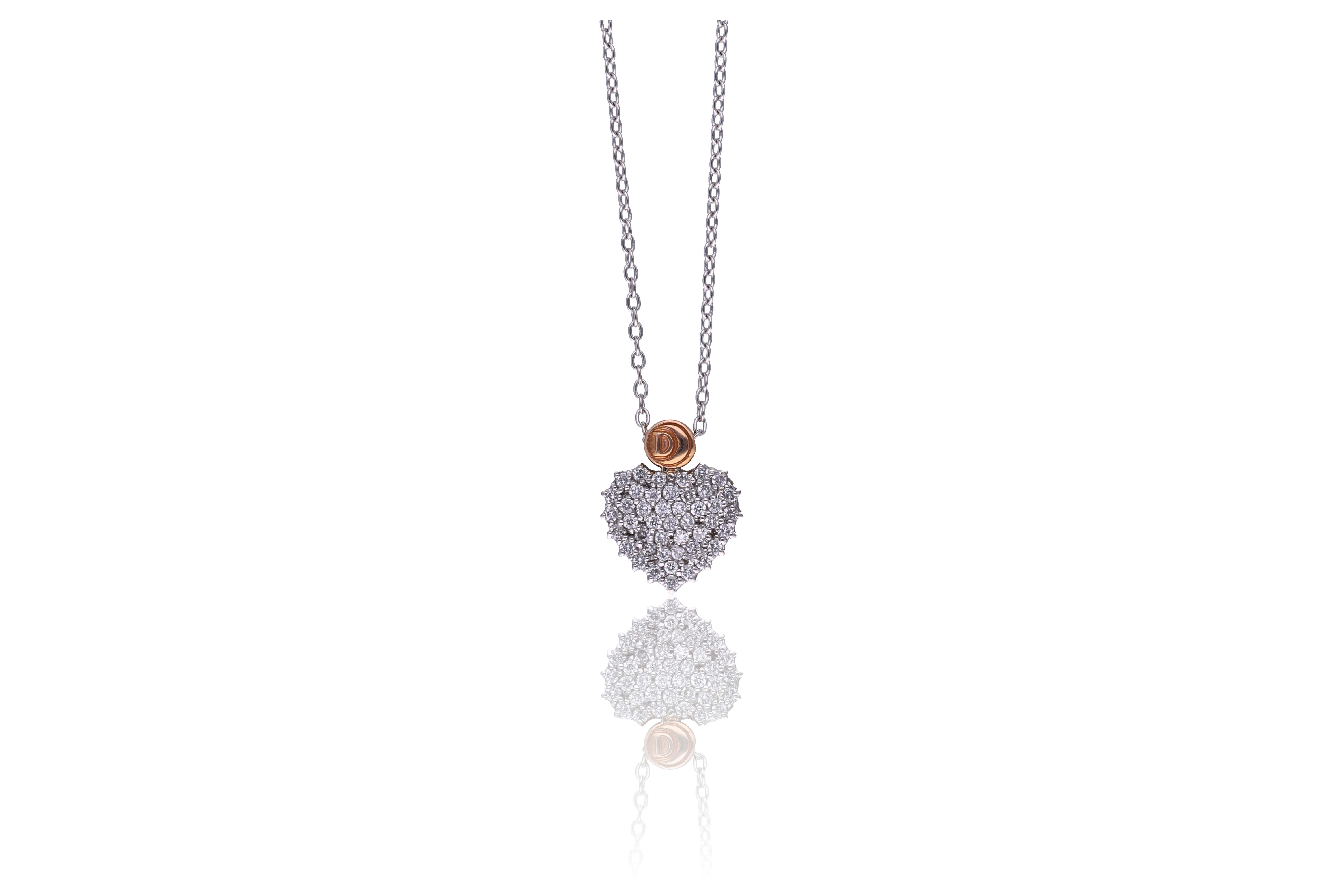 Damiani, collana con diamanti - Asta di San Valentino