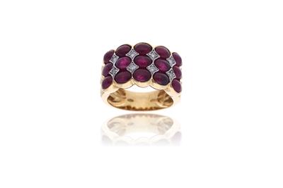 Anello con rubini e diamanti - Asta di San Valentino Anello con rubini e diamanti - Asta di San Valentino