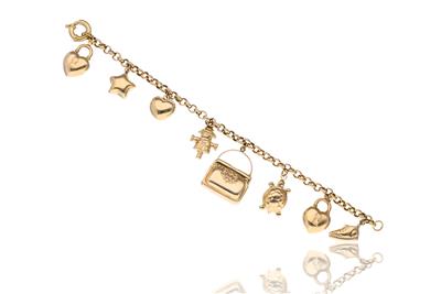 Bracciale con ciondoli - Asta di San Valentino