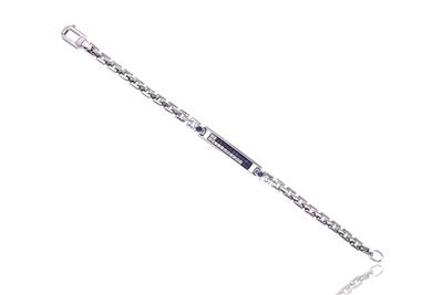Bracciale in oro, con diamanti e zaffiri - Asta di San Valentino Bracciale in oro, con diamanti e zaffiri - Asta di San Valentino