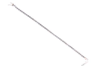 Bracciale tennis con diamanti - Asta di San Valentino Bracciale tennis con diamanti - Asta di San Valentino