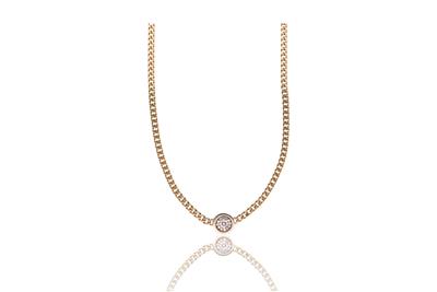 Collana in oro, con diamanti - Asta di San Valentino Collana in oro, con diamanti - Asta di San Valentino
