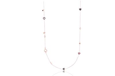 Collana in oro con diamanti neri - Asta di San Valentino Collana in oro con diamanti neri - Asta di San Valentino