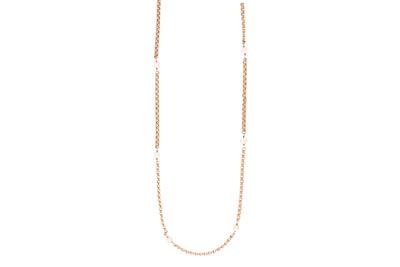 Collana in oro, perle - Asta di San Valentino