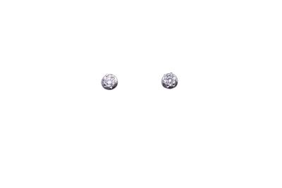 Damiani, paio di orecchini con diamanti - Asta di San Valentino Damiani, paio di orecchini con diamanti - Asta di San Valentino