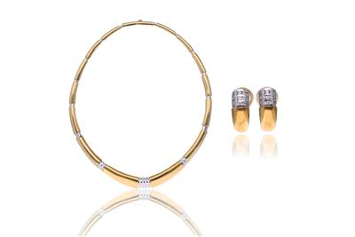 Giollaro, demi-parure con diamanti - Asta di San Valentino Giollaro, demi-parure con diamanti - Asta di San Valentino