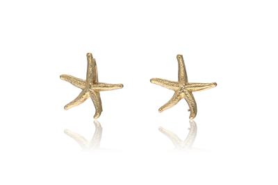 Paio di orecchini a forma di stelle marine - Asta di San Valentino Paio di orecchini a forma di stelle marine - Asta di San Valentino