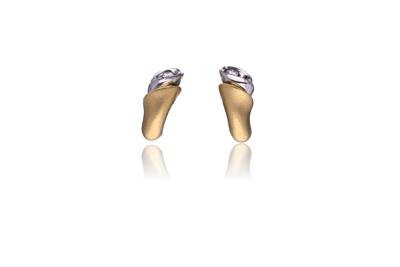 Paio di orecchini con diamanti - Asta di San Valentino Paio di orecchini con diamanti - Asta di San Valentino