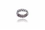 Anello a fascia morbida con diamanti - Asta di San Valentino Anello a fascia morbida con diamanti - Asta di San Valentino
