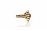 Anello a forma di fiore con pietre - Asta di San Valentino