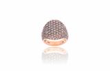 Anello, attribuito a Crivelli, in oro e diamanti brown - Asta di San Valentino Anello, attribuito a Crivelli, in oro e diamanti brown - Asta di San Valentino