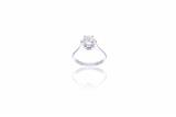 Anello con diamante - Asta di San Valentino Anello con diamante - Asta di San Valentino