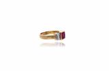 Anello con rubino e diamanti - Asta di San Valentino Anello con rubino e diamanti - Asta di San Valentino
