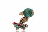 Anello con smeraldi, zaffiri e rubini - Asta di San Valentino Anello con smeraldi, zaffiri e rubini - Asta di San Valentino