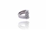 Anello scomponibile con diamanti - Asta di San Valentino Anello scomponibile con diamanti - Asta di San Valentino