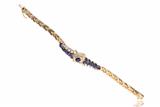 Bracciale con zaffiri e diamanti - Asta di San Valentino Bracciale con zaffiri e diamanti - Asta di San Valentino