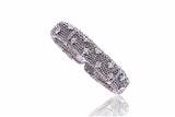 Bracciale rigido con diamanti - Asta di San Valentino Bracciale rigido con diamanti - Asta di San Valentino