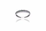 Bracciale semirigido con smeraldi e diamanti - Asta di San Valentino Bracciale semirigido con smeraldi e diamanti - Asta di San Valentino
