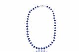 Collana con tanzaniti e diamanti - Asta di San Valentino Collana con tanzaniti e diamanti - Asta di San Valentino