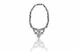 Collana in oro 585 con diamanti e smeraldi - Asta di San Valentino Collana in oro 585 con diamanti e smeraldi - Asta di San Valentino
