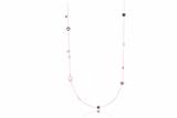 Collana in oro con diamanti neri - Asta di San Valentino Collana in oro con diamanti neri - Asta di San Valentino
