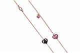 Collana in oro con diamanti neri - Asta di San Valentino Collana in oro con diamanti neri - Asta di San Valentino