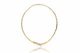 Collana semirigida con diamante - Asta di San Valentino Collana semirigida con diamante - Asta di San Valentino