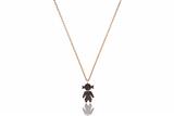 Crivelli Easy, collana e ciondolo con diamanti neri - Asta di San Valentino Crivelli Easy, collana e ciondolo con diamanti neri - Asta di San Valentino