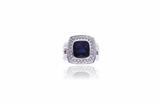 Fope, anello con iolite e diamanti - Asta di San Valentino Fope, anello con iolite e diamanti - Asta di San Valentino