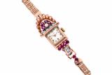 Orologio lady da polso con rubini e diamanti - Asta di San Valentino Orologio lady da polso con rubini e diamanti - Asta di San Valentino