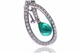 Paio di orecchini con diamanti e pietre - Asta di San Valentino Paio di orecchini con diamanti e pietre - Asta di San Valentino
