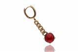 Paio di orecchini pendenti con pietre sfaccettate - Asta di San Valentino Paio di orecchini pendenti con pietre sfaccettate - Asta di San Valentino