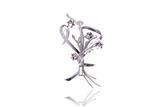 Spilla con diamanti e rubini - Asta di San Valentino Spilla con diamanti e rubini - Asta di San Valentino