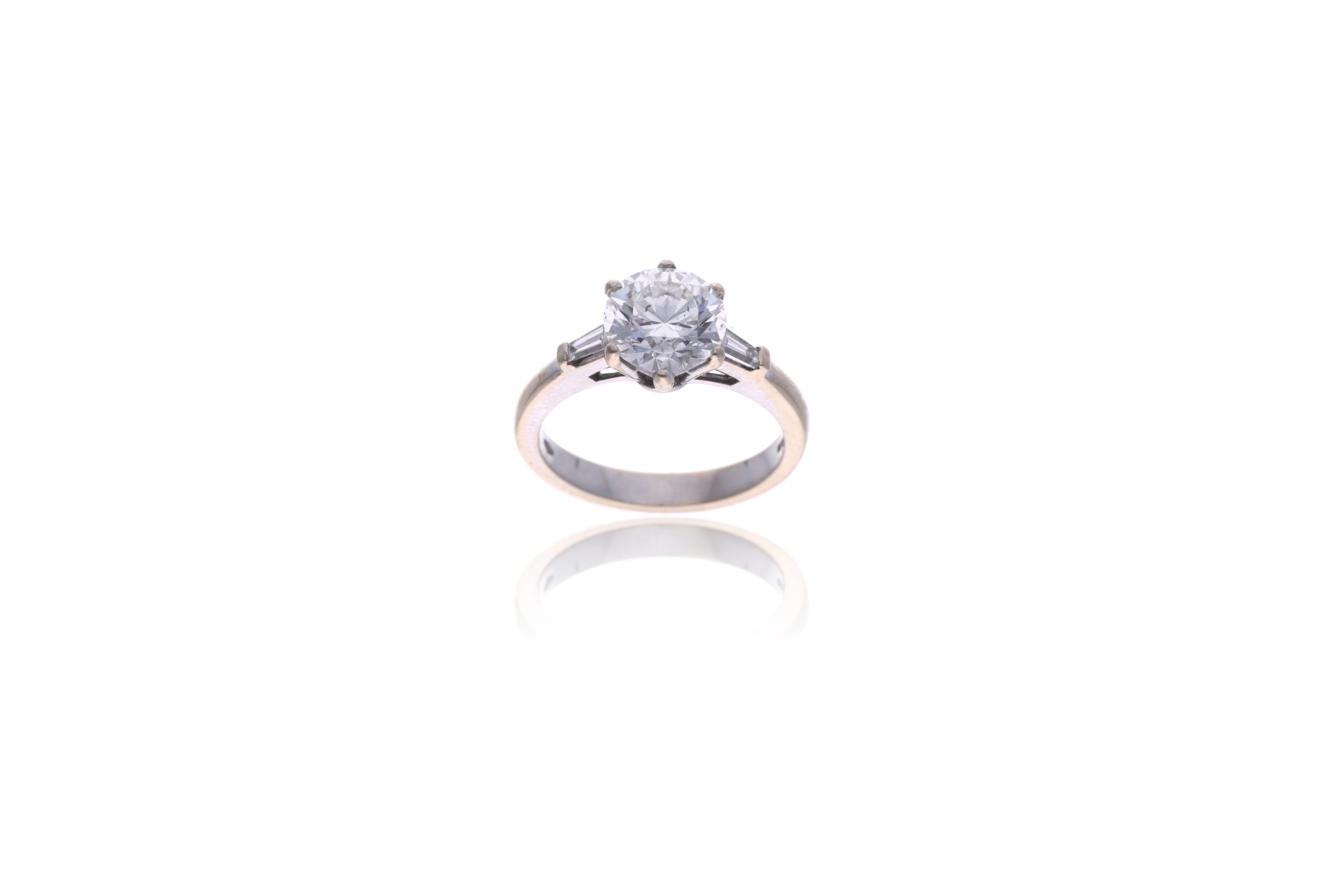 Anello con diamante - Asta di Pasqua