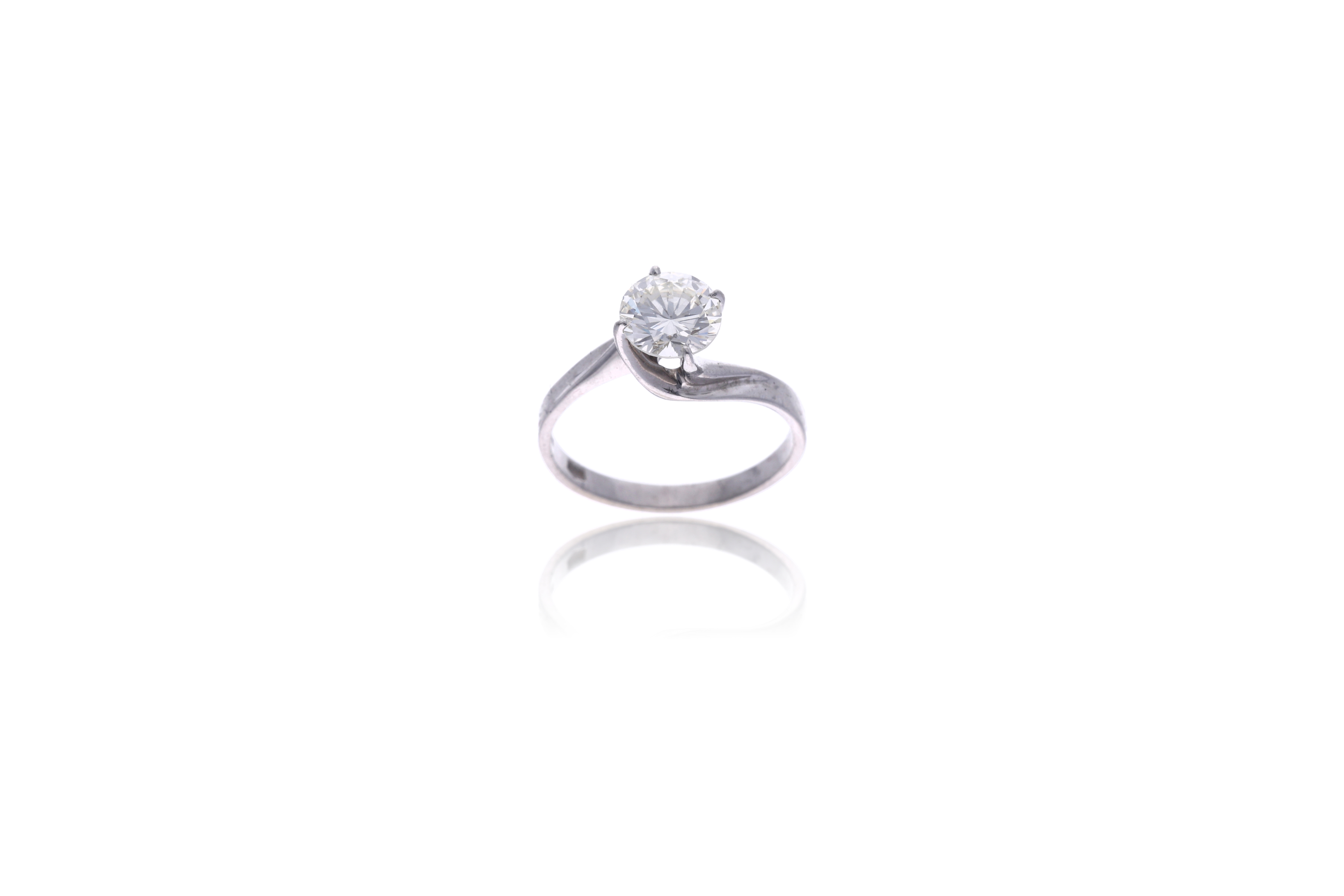 Anello con diamante - Asta di Pasqua