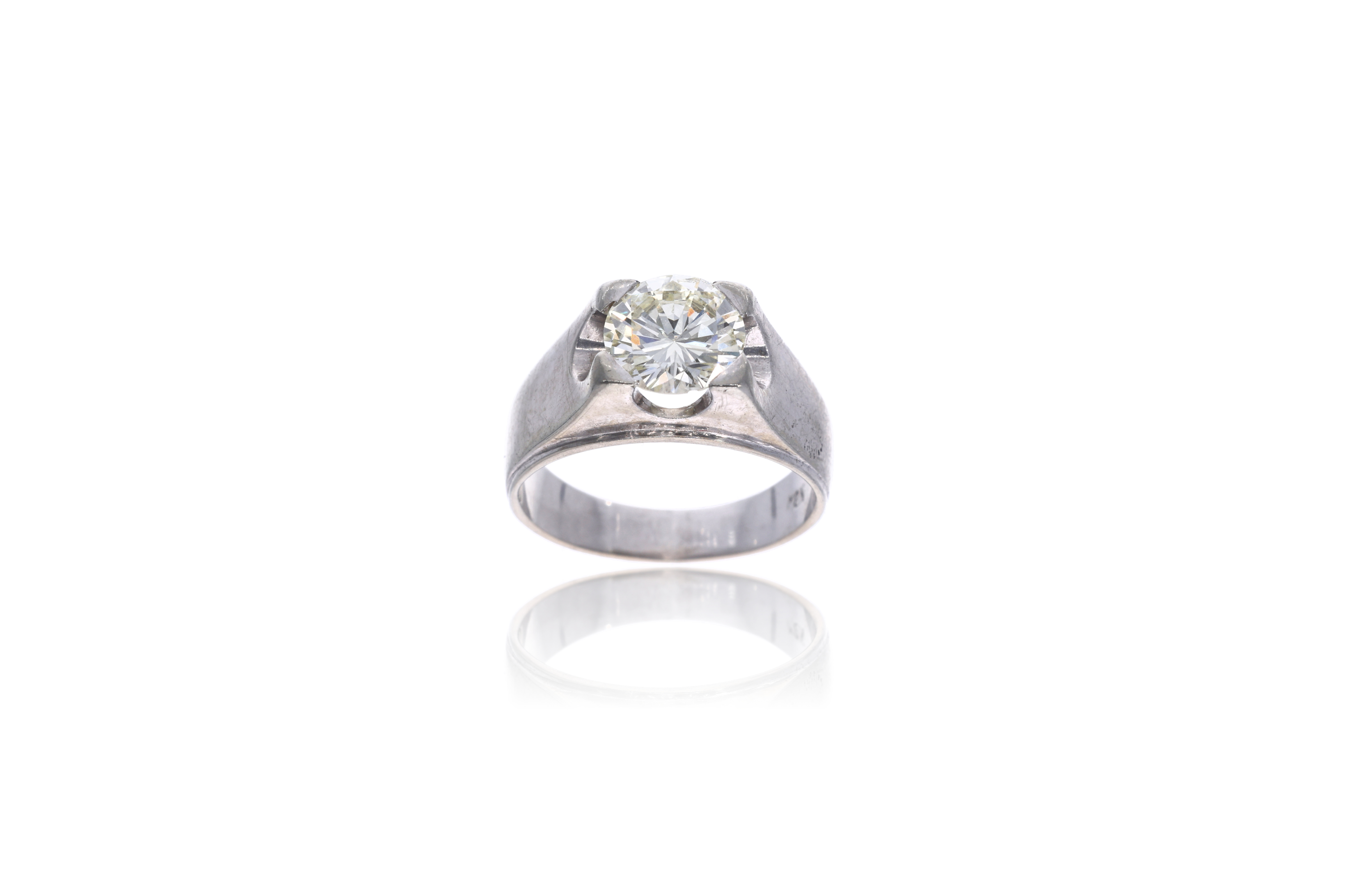 Anello con diamante - Asta di Pasqua