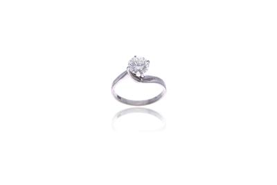 Anello con diamante - Asta di Pasqua