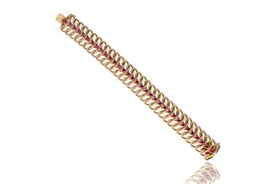 Bracciale con rubini - Asta di Pasqua Bracciale con rubini - Asta di Pasqua