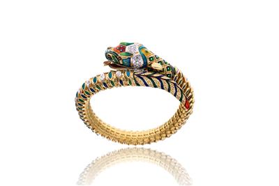Bracciale in oro, con diamanti - Asta di Pasqua