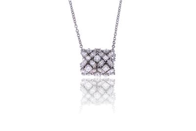 Collana con ciondolo in diamanti - Asta di Pasqua Collana con ciondolo in diamanti - Asta di Pasqua