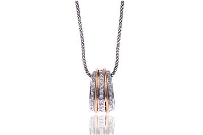 Collana con diamanti - Asta di Pasqua Collana con diamanti - Asta di Pasqua