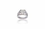 Anello con diamante - Asta di Pasqua Anello con diamante - Asta di Pasqua