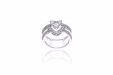 Anello con diamanti - Asta di Pasqua Anello con diamanti - Asta di Pasqua
